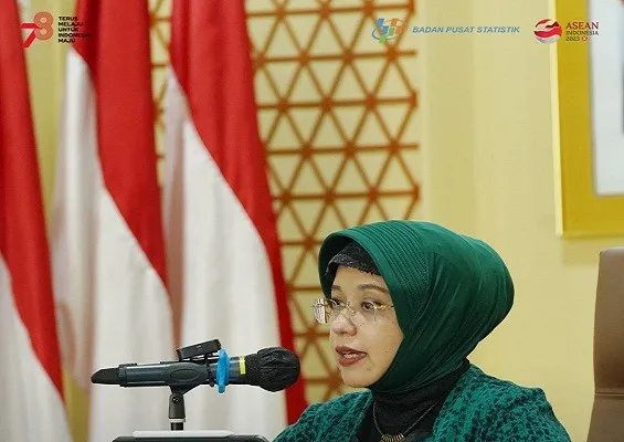 Kepala Badan Pusat Statistik, Amalia Adilinggar Widyasanti. (X.com)