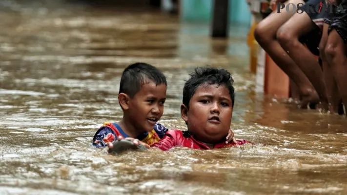 Banjir di Jakarta. (foto: poskota)