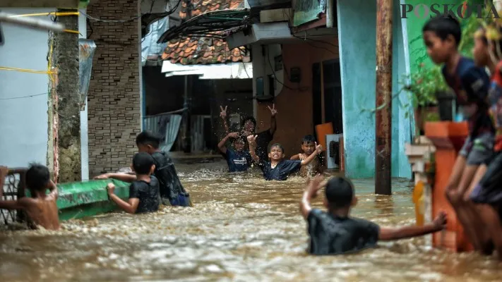 Banjir di Jakarta. (foto: poskota)