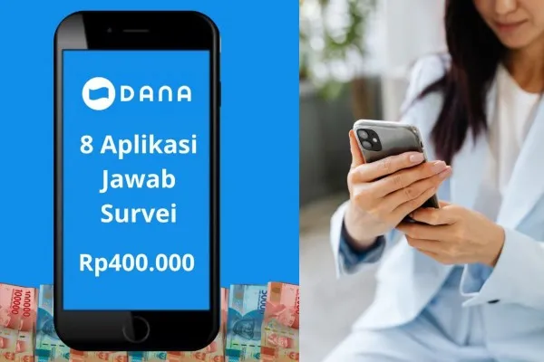 Anda sukses klaim saldo DANA Rp400.000 gratis dari 8 aplikasi menjawab survei. (Poskota/Audie Salsabila Hariyadi)