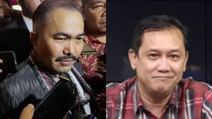 Kolase foto Kamaruddin Simanjuntak dan Denny Siregar (Foto: ist.)