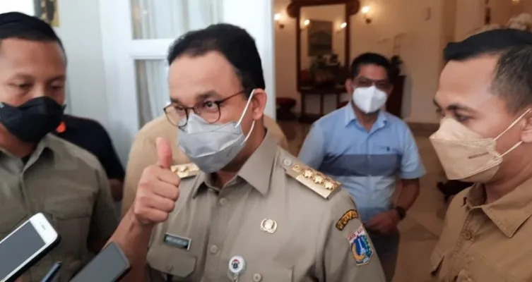 Gubernur DKI Jakarta Anies Baswedan,(aldi)