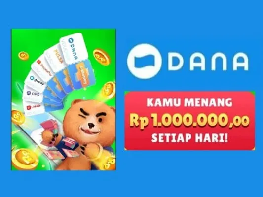 Cara dapat saldo DANA dengan mudah dari game online MaGer.(Tangkapan layar/Play Store/Canva)