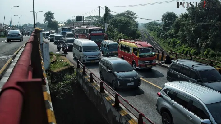 Arus mudik saat musim lebaran. (Foto: Poskota/Ahmad Tri Hawaari)