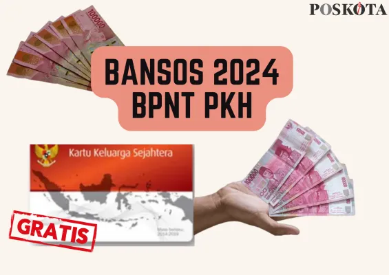 Pemilik NIK KTP terdata Pemerintah dapat dana bansos PKH dan BPNT dengan nominal Rp750.000 hingga Rp1.150.000.(Poskota/Shandra)