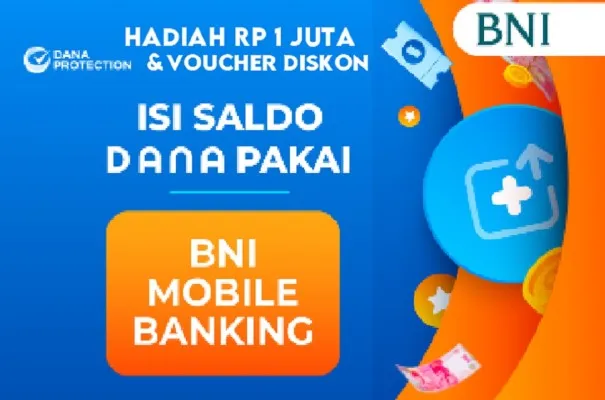 KAMU SUKSES AMBIL Saldo DANA Gratis Rp1 Juta Ditambah Voucher Diskon BNI, Modal Pakai Jari Doang! Cek Hari Ini Senin 15 April 2024. (Kredit: dana.id)