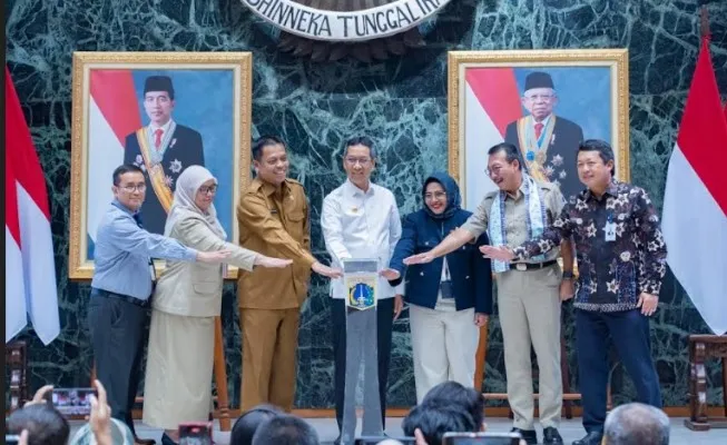 BPKD DKI Jakarta menggandeng Bank DKI luncurkan transformasi layanan perbendaharaan daerah.(Ist)