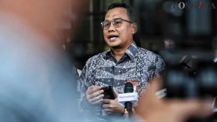 Juru Bicara Penindakan dan Kelembagaan KPK, Ali Fikri. (Poskota.co.id/Ahmad Tri Hawaari)