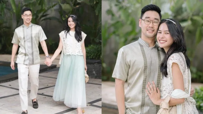 Maudy Ayunda dan Jesse Choi rayakan lebaran pertama (instagram.com/maudyayunda)