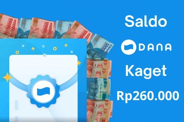 Cara klaim link saldo DANA Kaget gratis Rp260.000 hari ini Sabtu 18 Mei 2024. (Poskota/Canva/Audie Salsabila Hariyadi)