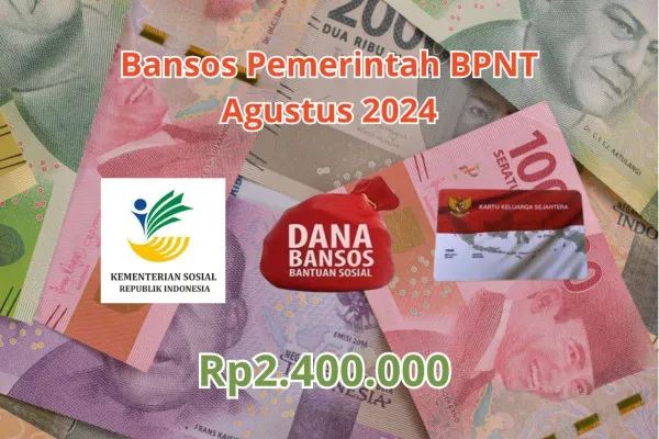 Cara untuk menerima dan mencairkan saldo dana bansos BPNT total Rp2.400.000 ke rekening KKS bank himbara. (Poskota/Audie Salsabila Hariyadi)