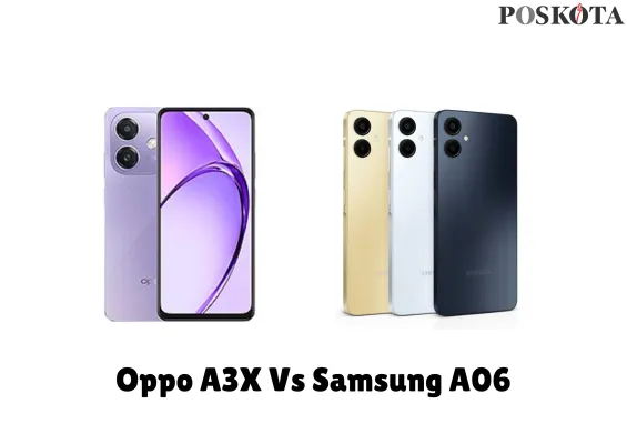 Perbandingan Oppo dan Samsung A06, mana yang lebih unggul? (Poskota/Adam Ganefin)