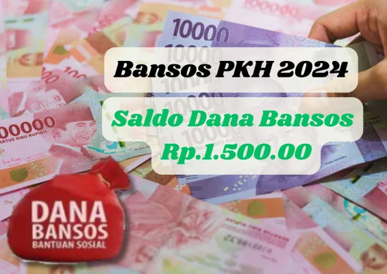 Saldo dana bansos PKH senilai Rp1.500.000 kembali dicairkan akhir tahun 2024, segera cek.(Poskota/Adam Ganefin)