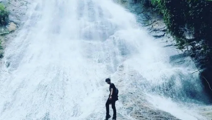 Curug Kumpay di Lebak yang diyakini warga memiliki mitos. (Foto: Ist).