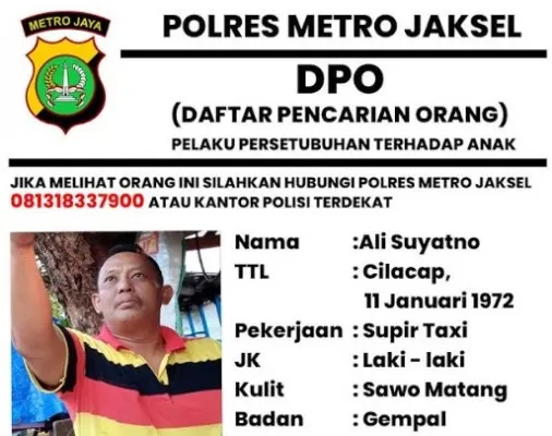 Pelaku pencabulan anak dibawah umur.(Ist)