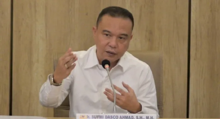 Wakil Ketua DPR Sufmi Dasco Indra.