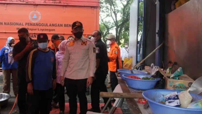 Pemprov Banten Layani 7.500 Nasi Bungkus Untuk Korban Banjir (ist)