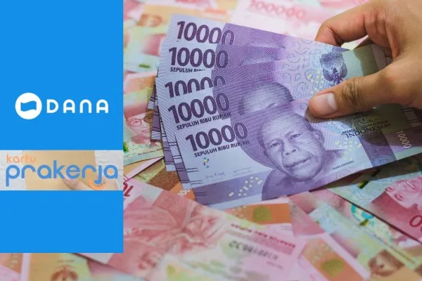 Cara atasi keterlambatan pencairan insentif saldo DANA gratis dari Kartu Prakerja. (Pixabay/Canva)