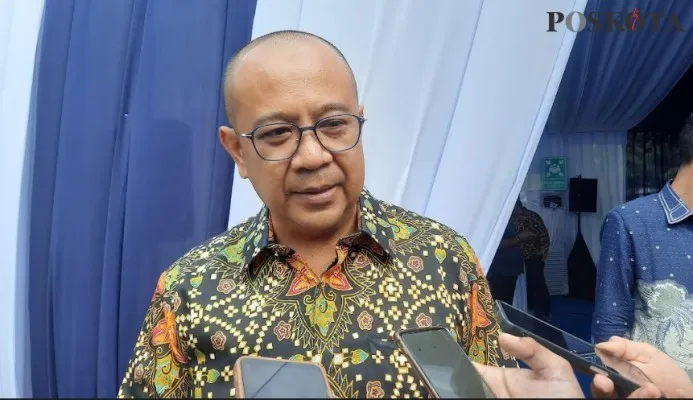 Direktur PAM Jaya, Arif Nasrufin,.(Aldi)