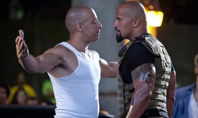 Dwayne Johnson menyesal pernah mengunggah perselisihannya dengan Vin Diesel ke publik. (Foto/The Guardian/Jaimie Trueblood)