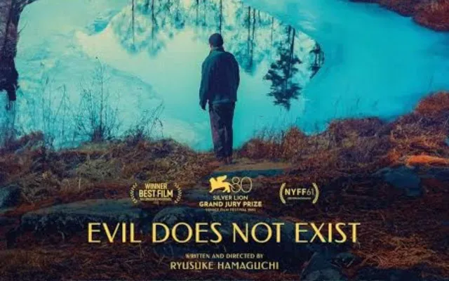 Potret poster film Evil Does Not Exist karya dari Ryusuke Hamaguchi yang akan tayang di Indonesia. (X/@MoviegoersID)