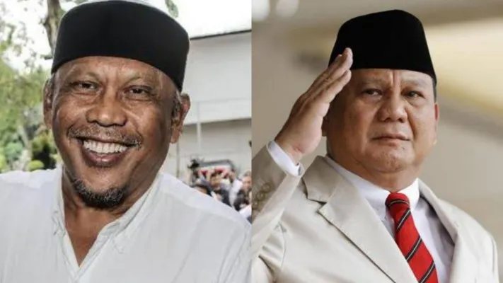 Kolase Eggi Sudjana dan Prabowo Subianto. (ist/diolah dari google.com)