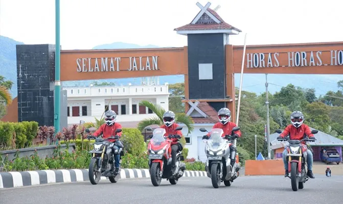 Ekspedisi Nusantara, 16 biker Honda lintasi 6 pulau di Indonesia. (Foto/ahm)