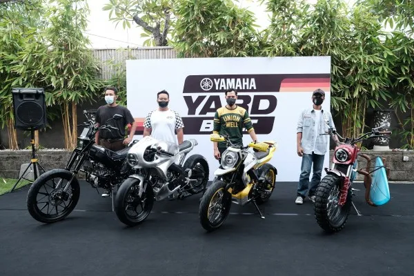 Empat builder Yard Indonesia, Bali ikut ramaikan XSR 155 Motoride. (Foto/yamaha)