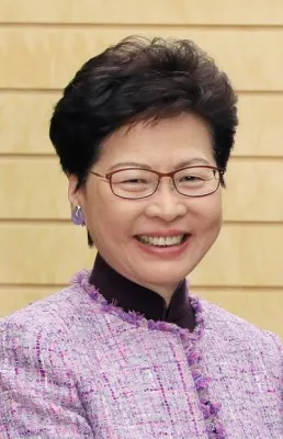 Kepala Eksekutif Hongkong, Carrie Lam.(sumber foto: twitter @alagohans)