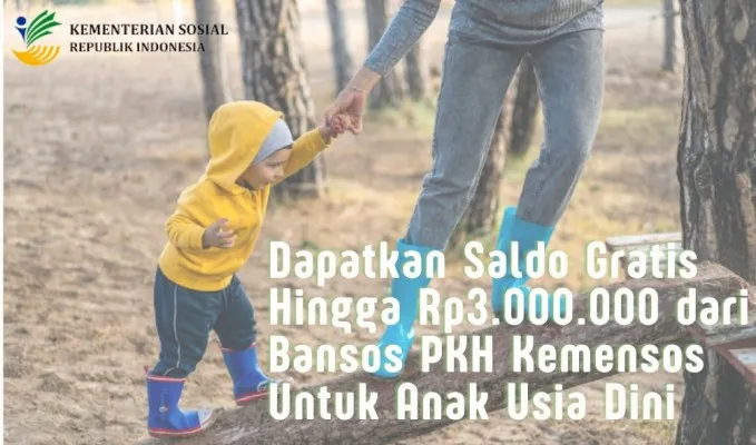 Jangan sampai tidak tahu. Bansos PKH dari Kemensos ada program yang menyasar anak usia dini.(Pexels/Oleksandr P/ edited Dadan)