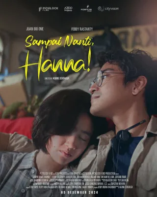 Film Sampai Nanti Hanna ini menceritakan tentang cinta dan perjalanan emosional mendalam dari dua mahasiswa bernama Gani (Juan Bio One) dan Hanna (Febby Rastanti). (Instagram/@sampainantihanna)