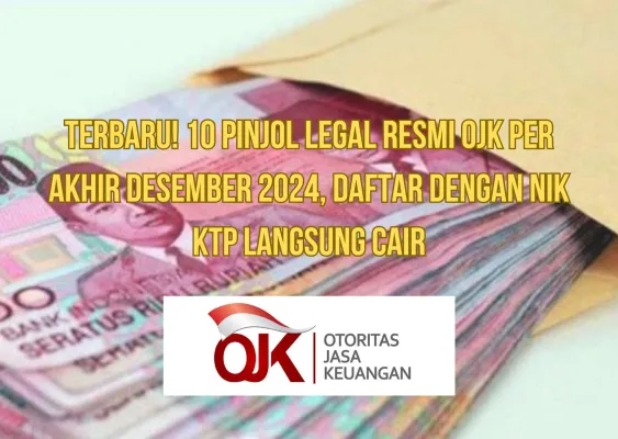 Cara daftar pinjol legal dengan NIK KTP Desember 2024. (Yusuf Sidiq/Poskota)