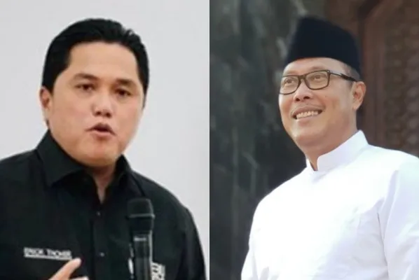 Direktur Pertamina dicopot Erick Thohir. Dia adalah Dedi Sunardi Suryawinata. Foto: Kolase.