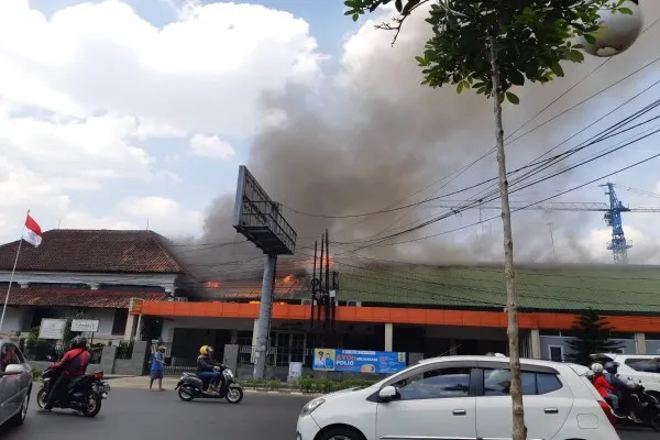 Rumah Sakit Salak Bogor kebakaran. Foto: Dok Ist.