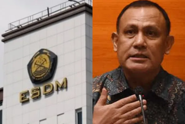 Ketua KPK Firli Bahuri dikaitkan dengan bocornya info korupsi di ESDM. Foto: Kolase/Ist.