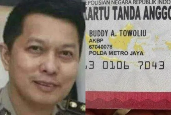 Kasat Narkoba Polres Jaktim ternyata sakit parah bagian empedu. Foto: Kolase/Ist.