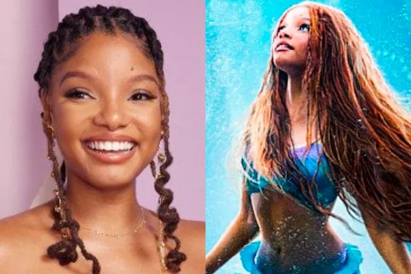 Halle Bailey Little Mermaid sempat mendapat kontroversi. Foto: Kolase/Ist.