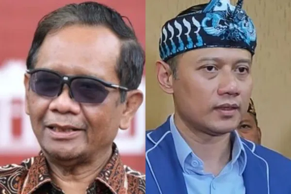 Mahfud dan AHY masuk radar cawapres Anies Baswedan. Foto: Kolase/Ist.