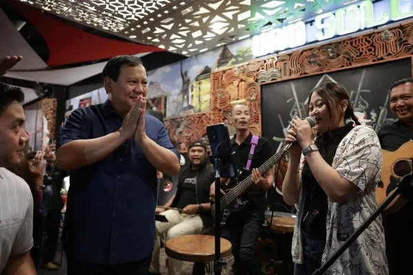 Prabowo Subianto capres terkuat 2024. Foto: Instagram.