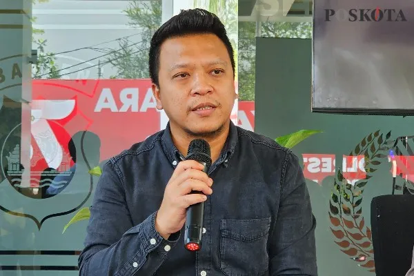 Kasat Reskrim Polresta Tangerang, Kompol Arief N Yusuf bicara soal video asusila di Cisoka yang viral di sosmed. (Foto: Poskota/Veronica).