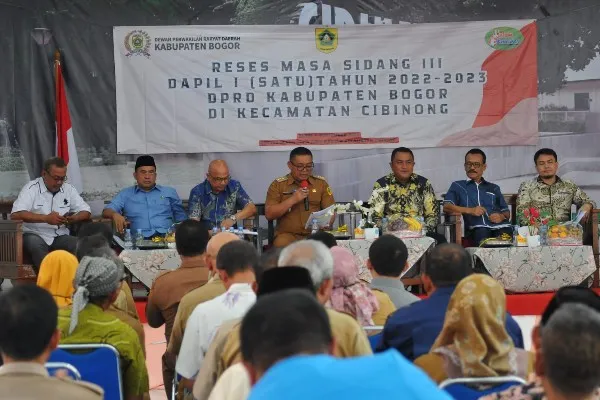 Anggota DPRD Kabupaten Bogor Dapil I Gelar Reses Masa Sidang III di Cibinong. (Foto: ist)