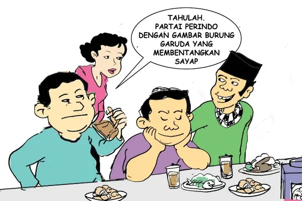 Obrolan warteg banteng tidak cengeng. Poskota.