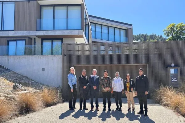 Rumah mewah milik terpidana korupsi Jiwasraya Benny Tjokrosaputro di New Zealand disita Kejagung. Foto: Ist.