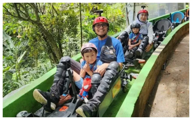 TamiGo Coaster merupakan wahana yang terinspirasi dari tamiya dan gokart (Instagram/@mendulang.bybelza)