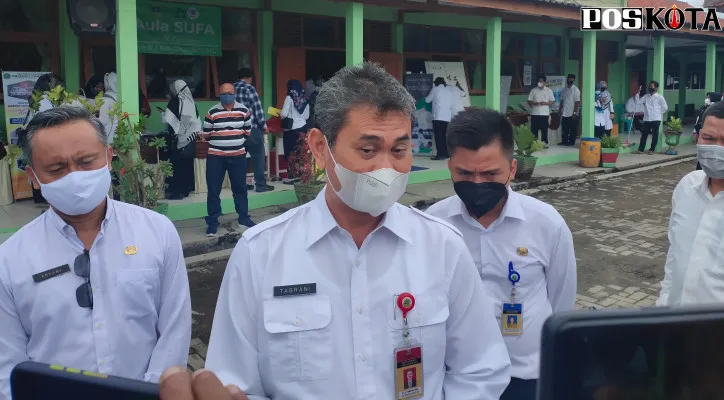 Kepala Dinas Pendidikan Banten, Tabrani. (yusuf permana)