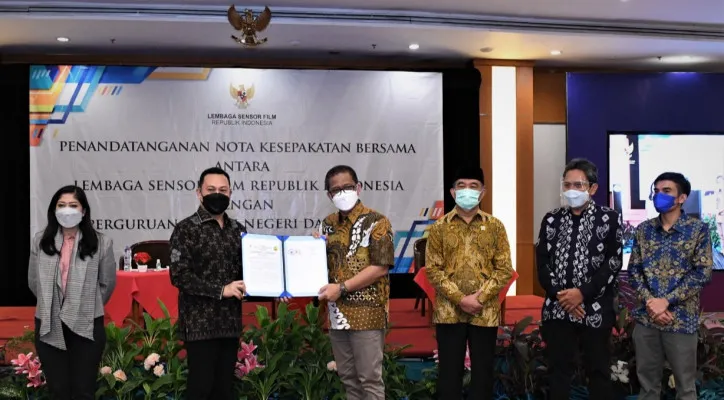 LSF  bersama 21 perguruan tinggi negeri dan swasta menandatangani Nota Kesepahaman Bersama (ist)