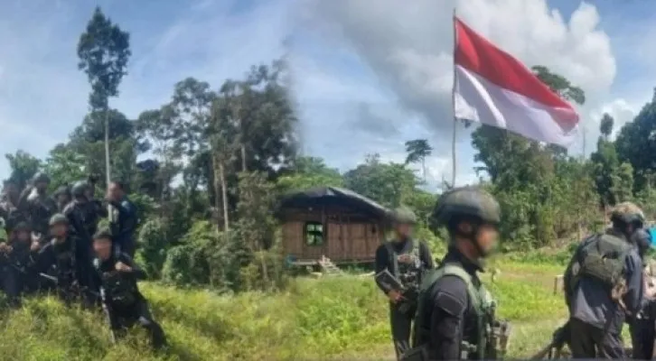 Markas OPM satu persatu berhasil dikuasai TNI-Polri. (foto: ist)