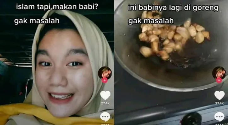 Tangkapan layar gadis viral di TikTok (Foto: @smart.gram/Instagram)