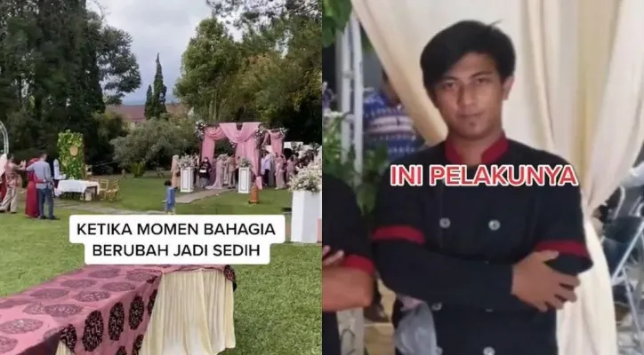 Tangkapan layar video viral ditipu katering bodong (Foto: @luthiazharas/TikTok)