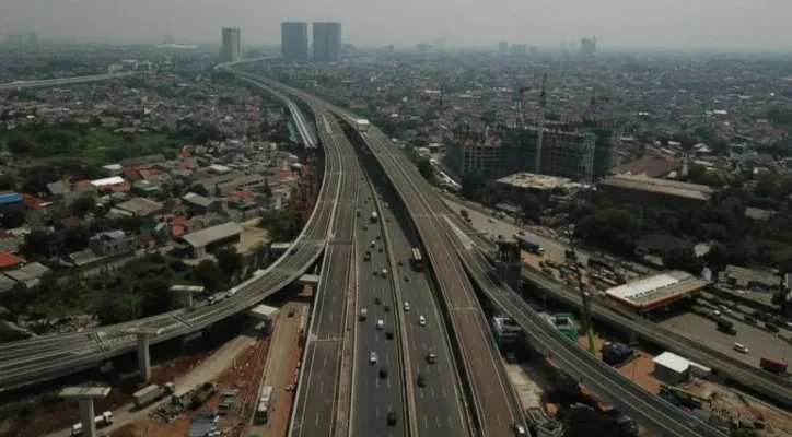 Jalan Layang Tol Japek. (foto: ist/kementerian pupr)